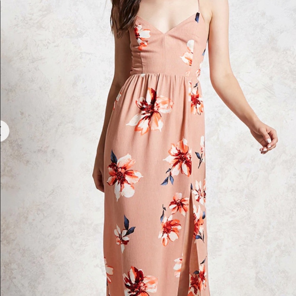 Contemporary Floral Cami Dress
